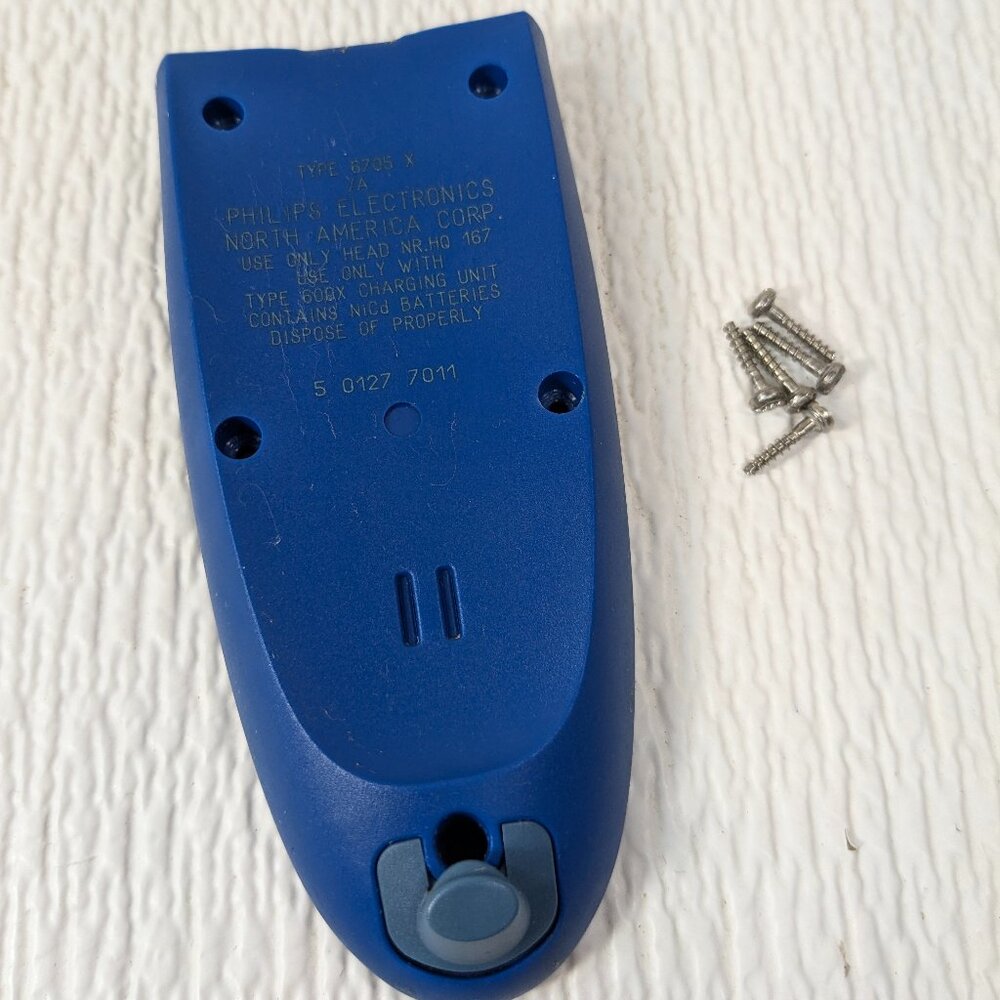 Philiips‎ Norelco Advantage 6705X 6705 X Electric Shaver razor BACK PANEL COVER